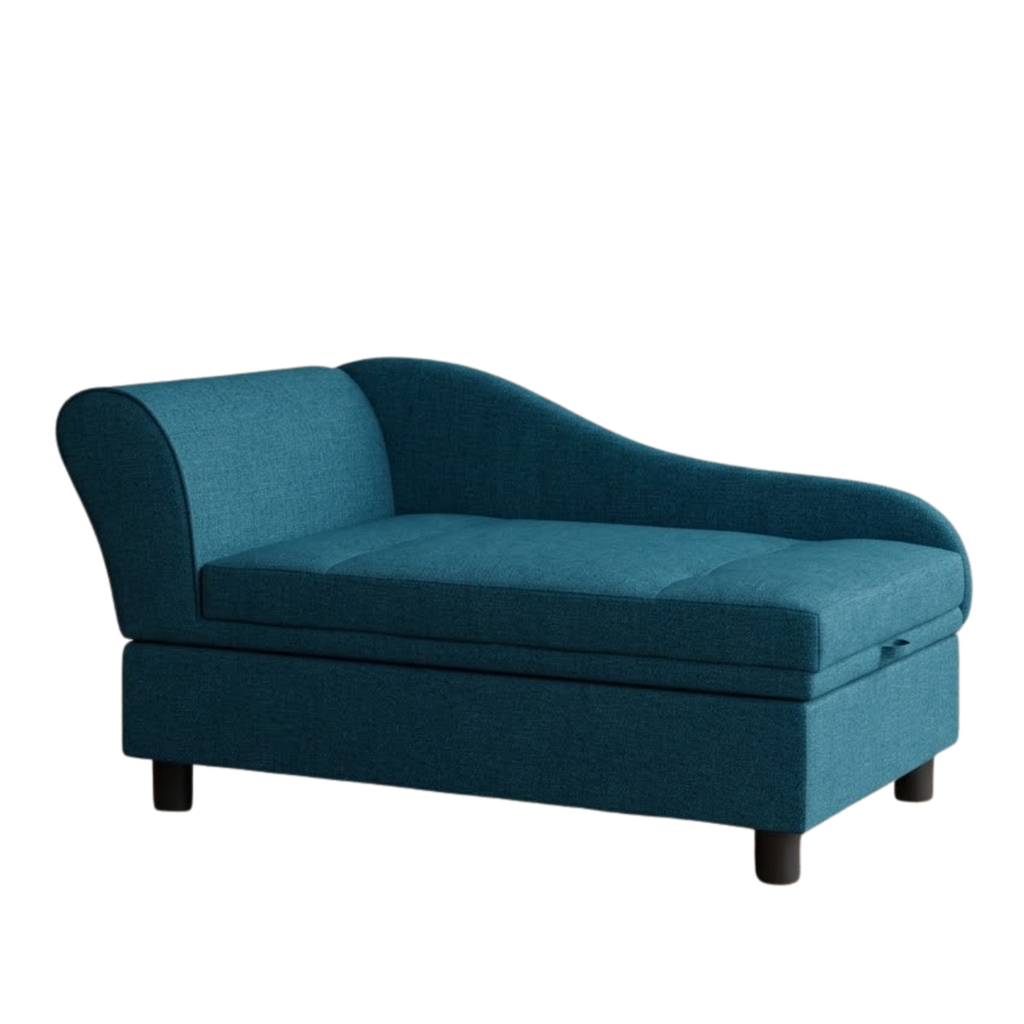 Mod Chaise Bed with Storage