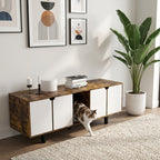 Modern Hidden Litter Box Cabinet