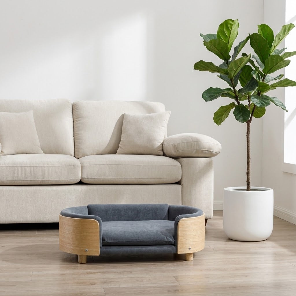 Scandinavian Elevated Cat Sofa