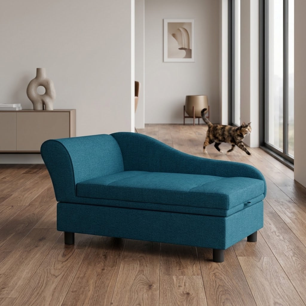 Mod Chaise Bed with Storage